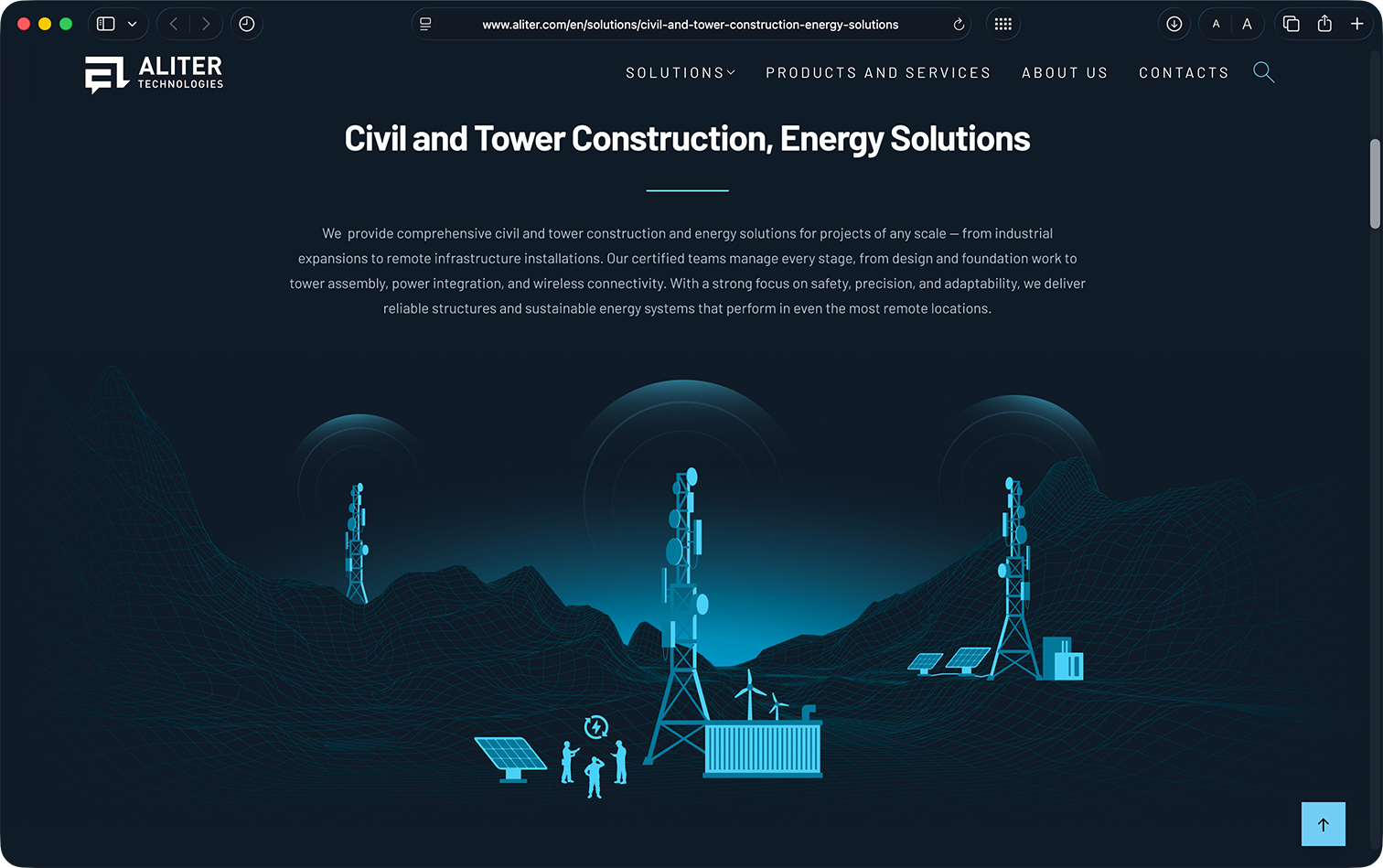 Main visual of web illustrations designed by Daniel Zubal.